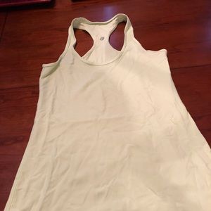 Yellow/green lulu Lemon tank